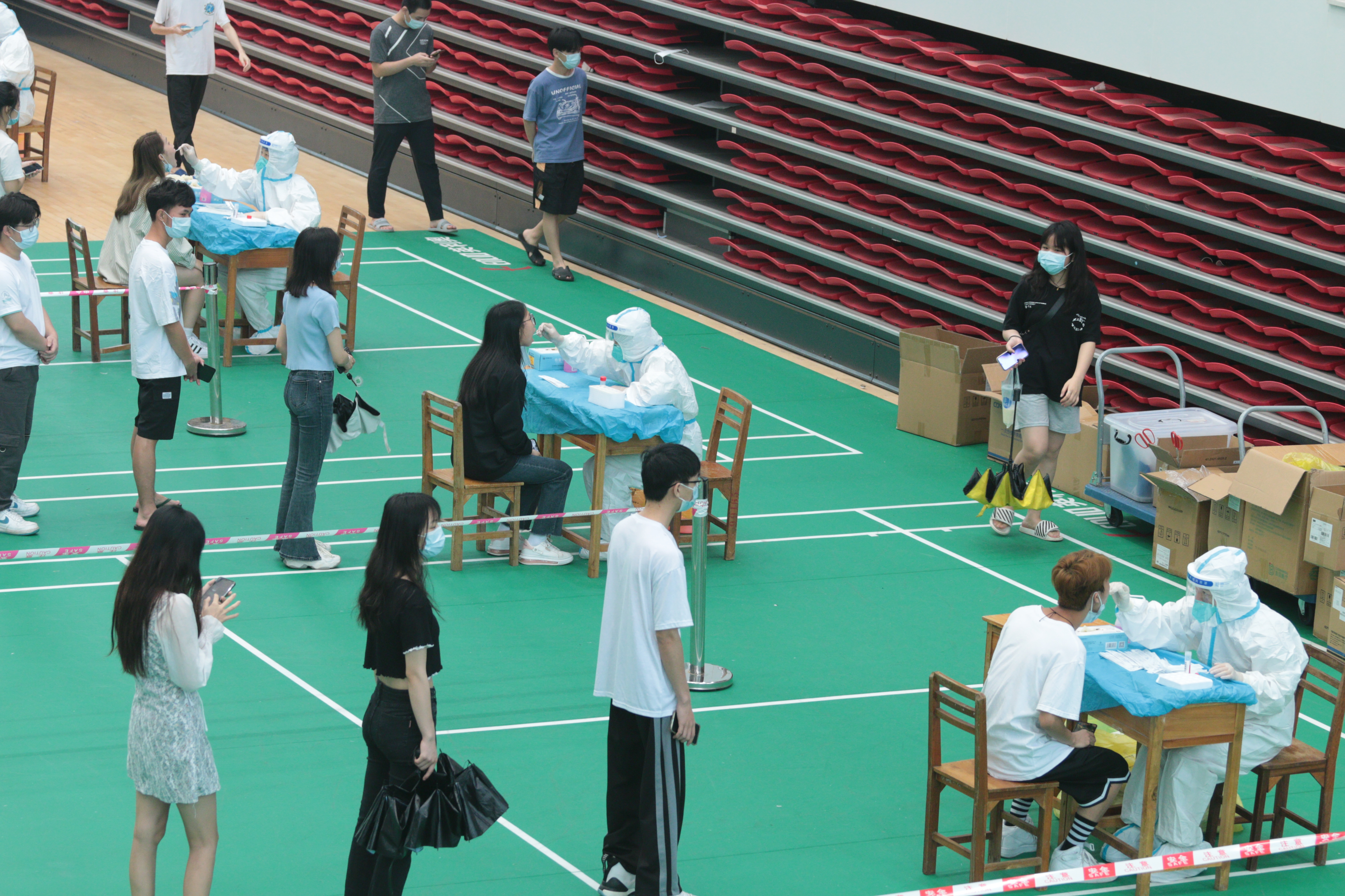 开云线上平台_开云（中国）全员核酸检测现场