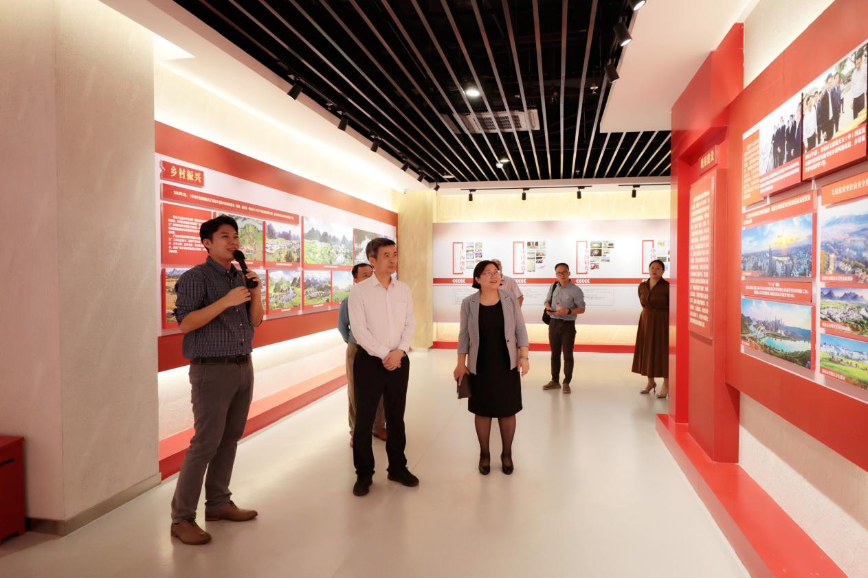 陈昌萍副厅长一行参观开云线上平台_开云（中国）党建思政教育基地